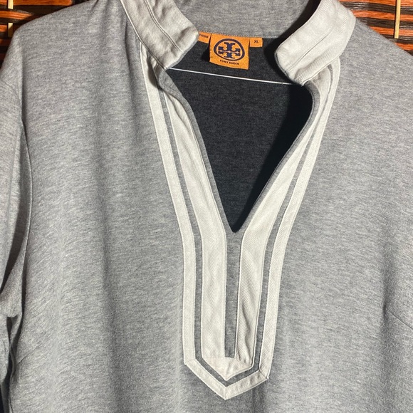 Tory Burch Gray Tunic Top – Size XL – Like New - Picture 3 of 7